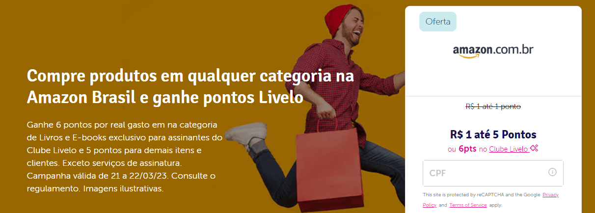 Ganhe At Pontos Livelo A Cada R Em Compras Na Amazon Imperio Das