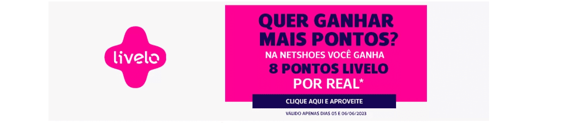 Tenha 8 Pontos Livelo A Cada R 1 Em Compras Na Netshoes Imperio Das