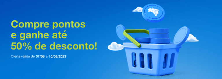 Oportunidade Compre pontos TudoAzul até 50 OFF Imperio das Milhas