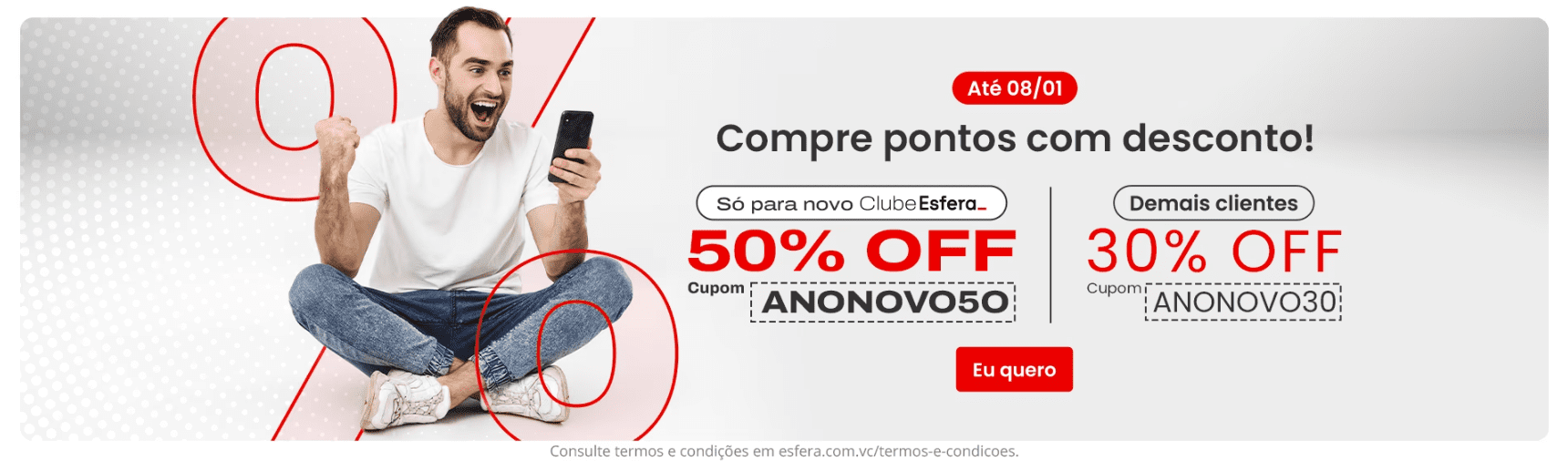 Oportunidade Compre pontos Esfera até 50 OFF Imperio das Milhas