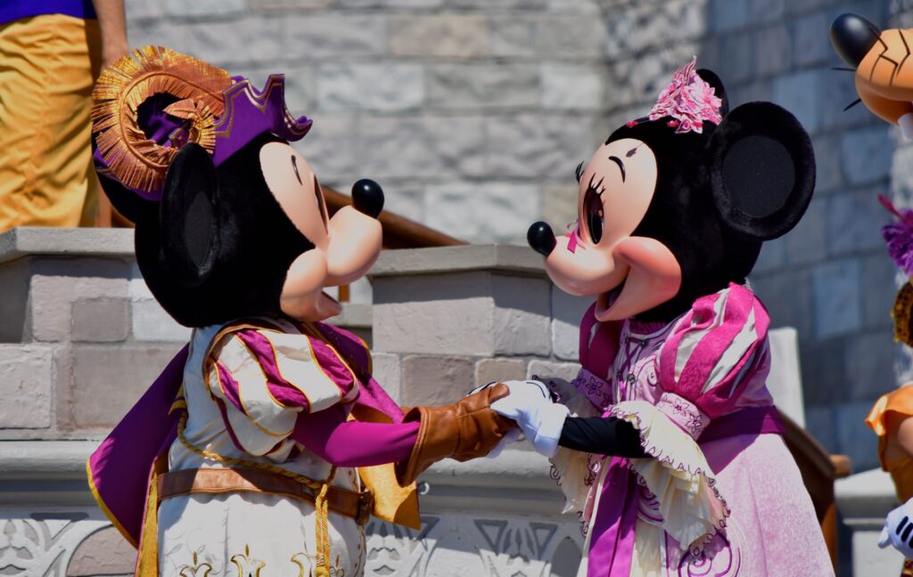Mickey e Minnie em Orlando