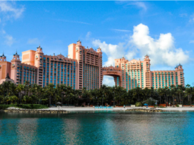 praias e hotéis das Bahamas