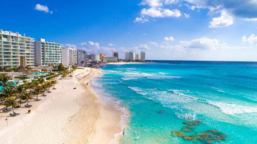 As praias de Cancún são um show a parte