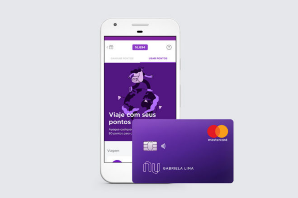 Além de upgrade para o cartão Platinum a Nubank oferece programa de recompensas