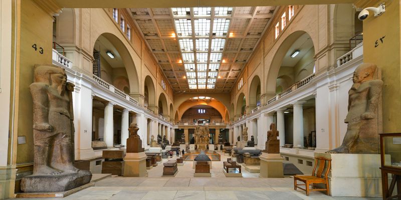 O museu do Egito guarda verdadeiras relíquias históricas