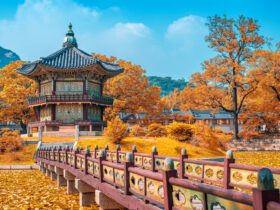 Autumn,At,Gyeongbokgung,Palace,In,Seoul,korea.