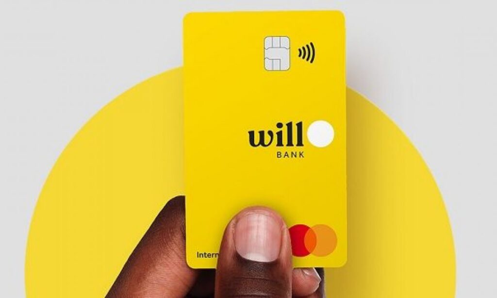 Cartão de crédito com limite de 5 mil: Will Bank