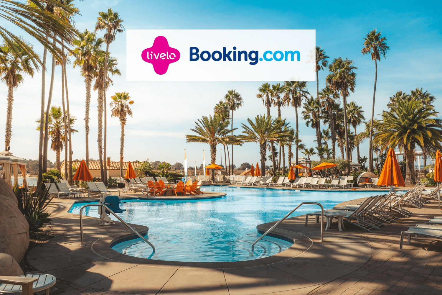 hotel com logo livelo booking