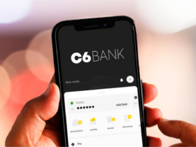 celular aberto na conta C6 Bank