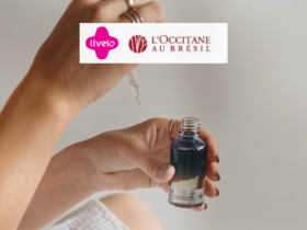 produto de beleza com logo Livelo L’Occitane au Brésil