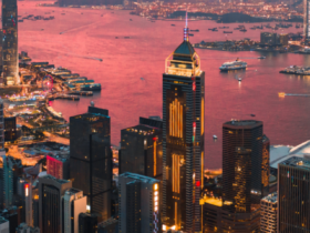 Vista de Hong Kong por cima