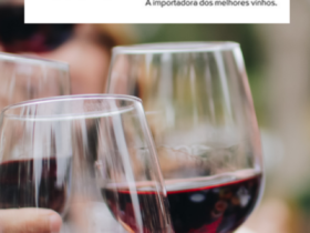 pessoas brindando taças de vinho com logo Esfera com Mistral