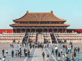 ponto turístico na China