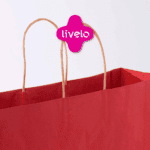 sacola de compras com logo Livelo Festival de Pontos