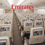Cabine da Emirates Aeronave Emirates A380