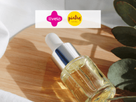 produto de cosmético com logo Livelo e Piatan Natural Até 20 pontos Livelo