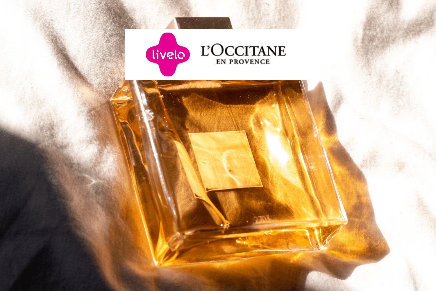 perfume com logo Livelo L’Occitane en Provence Até 10 pontos Livelo