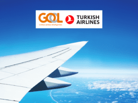 Avião com logo gol e Turkish Airlines