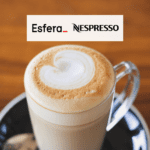 Xícara de café com logo Esfera e Nespresso até 12 pontos Esfera Nespresso