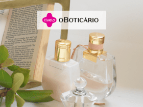 perfumes com logo Livelo e O Boticário Até 6 pontos Livelo