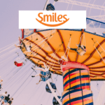 parque de diversão com logo Smiles Pontos Smiles