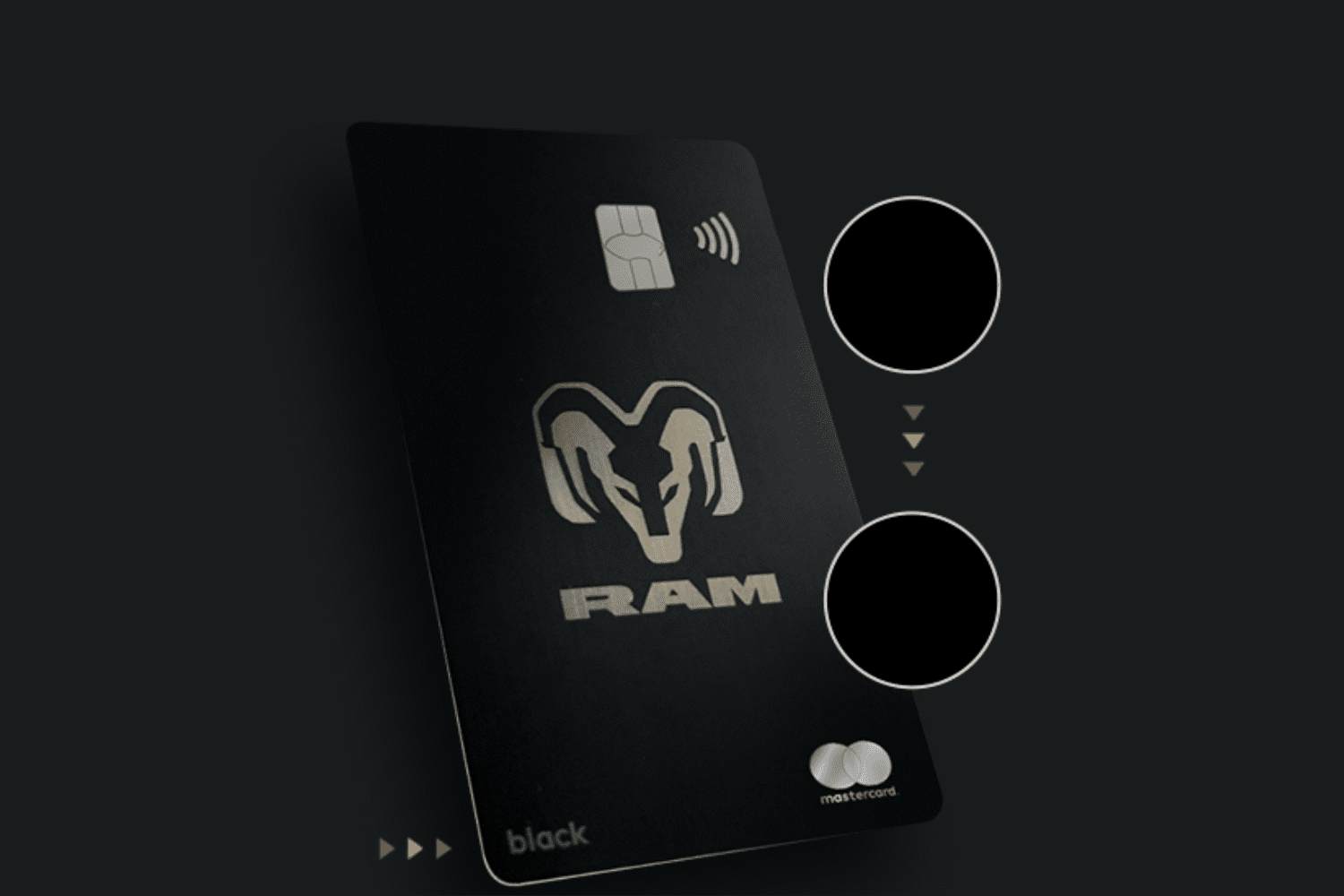 Cartão Ram card Mastercard Black