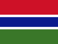 bandeira de  Gâmbia