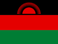 bandeira de Malauí 