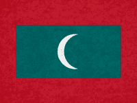 bandeira das Maldivas
