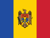 bandeira da Moldávia
