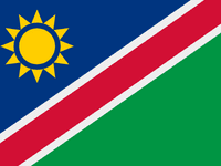 bandeira da Namíbia 