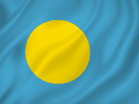 bandeira de Palau