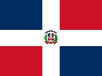 bandeira da República Dominicana