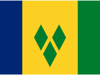 bandeira de São Vicente e Granadinas