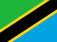 bandeira da Tanzânia