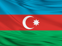 bandeira do Azerbaijão