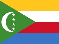 bandeira de Comores