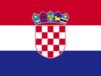 bandeira da Croácia