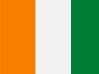 bandeira da Costa do Marfim