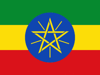 bandeira da Etiópia