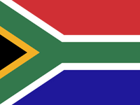  Bandeira da África do Sul