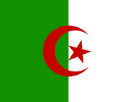 bandeira da Argélia