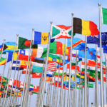 Bandeiras dos países de todo o mundo em ordem alfabética