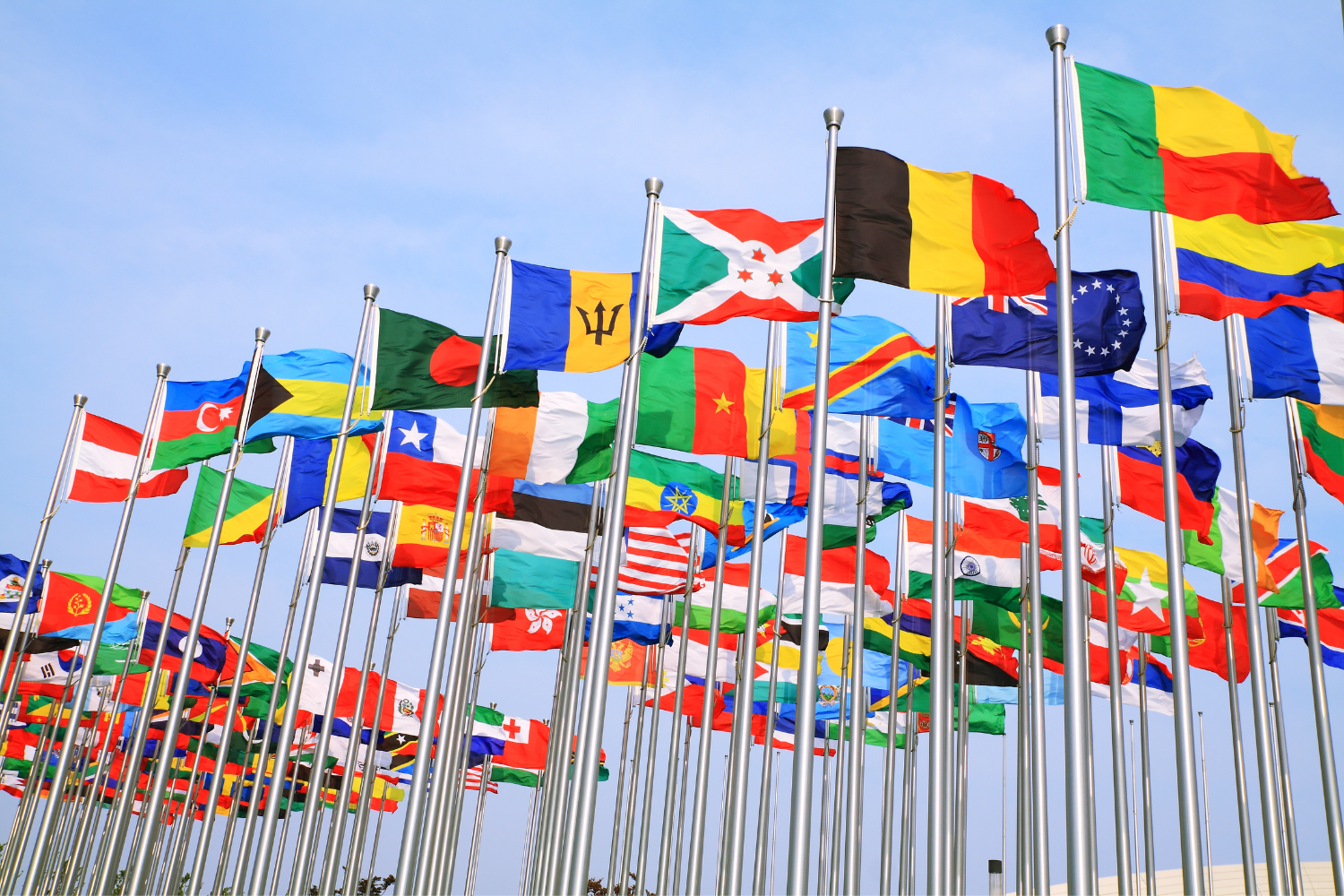 Bandeiras dos países de todo o mundo em ordem alfabética
