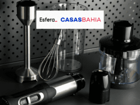 eletrodomésticos com logo Esfera Casas Bahia 9 pontos Esfera