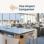 sala vip com logo Visa Airport Companion