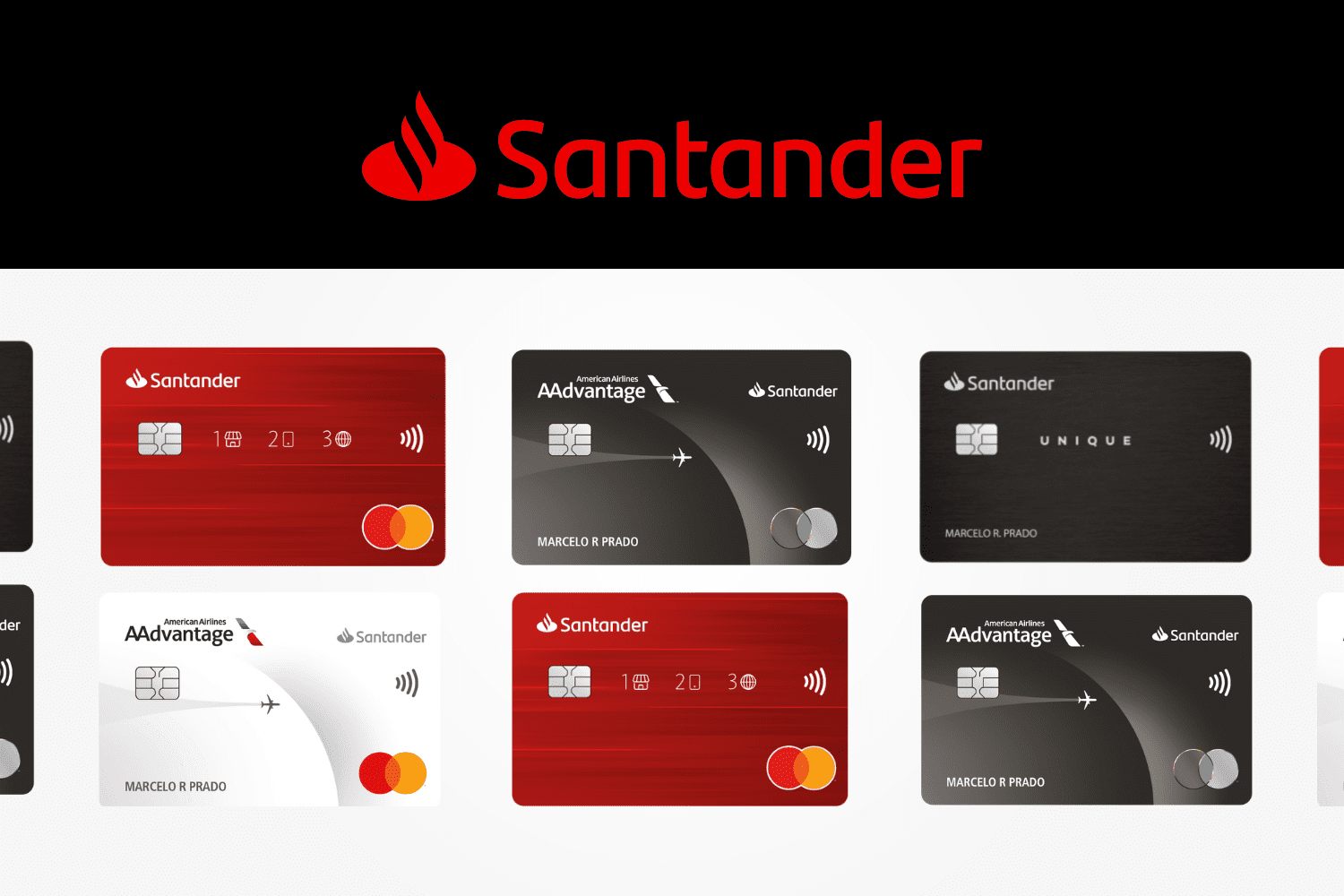cartões Santander