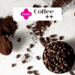 grãos de café com logo Livelo e Coffee++ 8 pontos Livelo