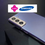 celular samsung com logo Livelo Samsung 10 pontos Livelo