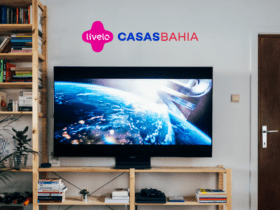 Smart Tv com logo Livelo e Casas Bahia 6 pontos Livelo